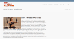 Desktop Screenshot of bestfitnessmachines.net